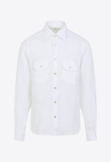 Linen Long-Sleeved Shirt