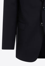 Single-Breasted Wool Suit