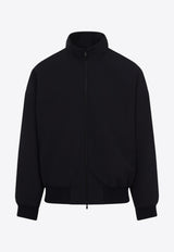High-Neck Zip-Up Jacket