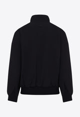 High-Neck Zip-Up Jacket