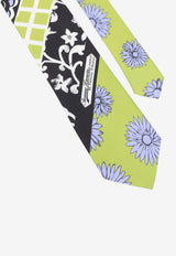 Patchwork Silk Tie