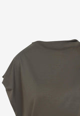 Asymmetric Drap Top