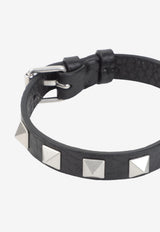 Rockstud Leather Bracelet