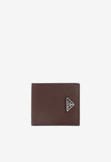 Logo Bi-Fold Leather Wallet