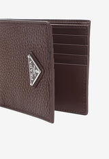 Logo Bi-Fold Leather Wallet