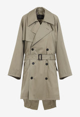 Double-Breasted Trench Coat