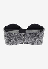 De-Toppys Strapless Cropped Top