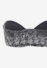 De-Toppys Strapless Cropped Top