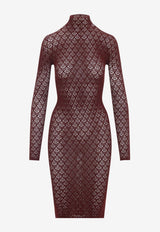 Mermaid Net Mini Dress