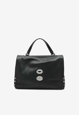 Zanellato Medium Postina Shoulder Bag Black 068010M0040000/S_ZANEL-Z0001