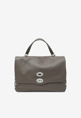 Zanellato Medium Postina Shoulder Bag Gray 068010M0040000/S_ZANEL-Z0183