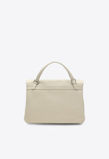 Zanellato Small Postina Leather Top Handle Bag Beige 068010S0040000/R_ZANEL-Z0295