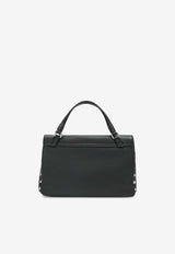 Zanellato Small Postina Top Handle Bag Black 068010S0040000/S_ZANEL-Z0001