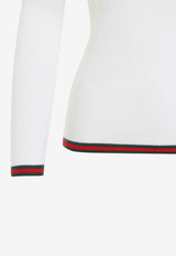 تي شيرت بولو من الحرير والكشمير