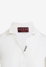 تي شيرت بولو من الحرير والكشمير