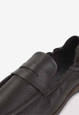 Flexible Loafers with Penny-Strap