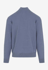 Long-Sleeved Wool Sweater