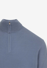 Long-Sleeved Wool Sweater