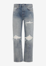 Suede Straight MX1 Jeans