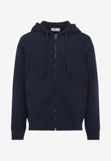 Zipped Hooded Sweatshirt