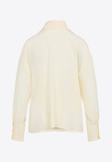 Floral-Embroidered Shirt