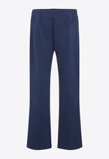 Patch Open-Hem Track Pants