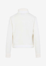 Zip-Up Wool Cardigan