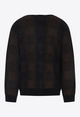 Everson Checked Cardigan