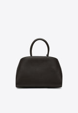 Ferragamo Medium Hug Leather Top Handle Bag Brown 0777524LE/S_FERRA-MO