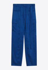Ferragamo Essential Cargo Pants Blue 0782700VI/Q_FERRA-BL