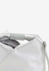 Mm6 Maison Margiela Leather Japanese Crossbody Bag Silver