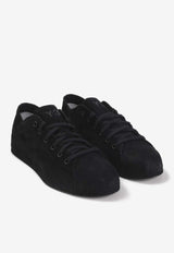 Y-3 Nizzastar Suede Low-Top Sneakers Black