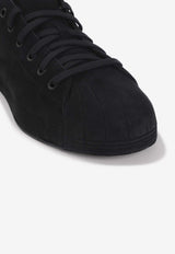 Y-3 Nizzastar Suede Low-Top Sneakers Black