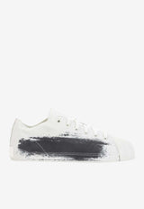Y-3 Nizzastar Canvas Low-Top Sneakers White