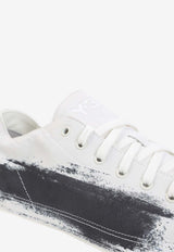 Y-3 Nizzastar Canvas Low-Top Sneakers White