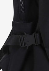 Y-3 Backpack with Logo-Lettering Black