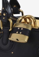 Chloé Paddington Leather Top Handle Bag Black