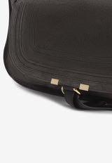 Chloé Marcie Leather Shoulder Bag Brown