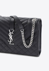 Cassandre Leather Envelope Shoulder Bag