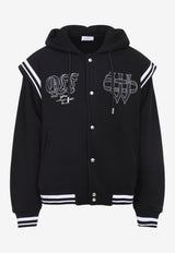 Gothic Fleece Varsity Jacket