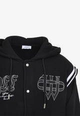Gothic Fleece Varsity Jacket