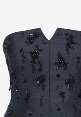 Tailoring Off Shoulder Dress