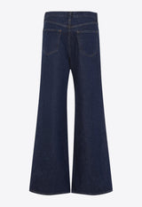 Dame Flared-Leg Jeans