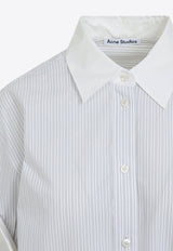 قميص بأزرار بطبقات