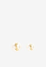 Asymmetric Cassandre Pearl Earrings
