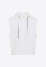Hooded Sleeveless T-shirt with Straps