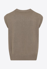 Ami De Coeur V-neck Sweater Vest
