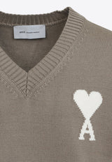 Ami De Coeur V-neck Sweater Vest