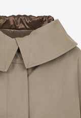 Villas Zip-Up Ruffled Jacket