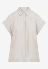 Linen Short-Sleeved Shirt